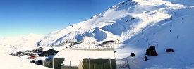 Mt Hutt ski fields south of Christchurch