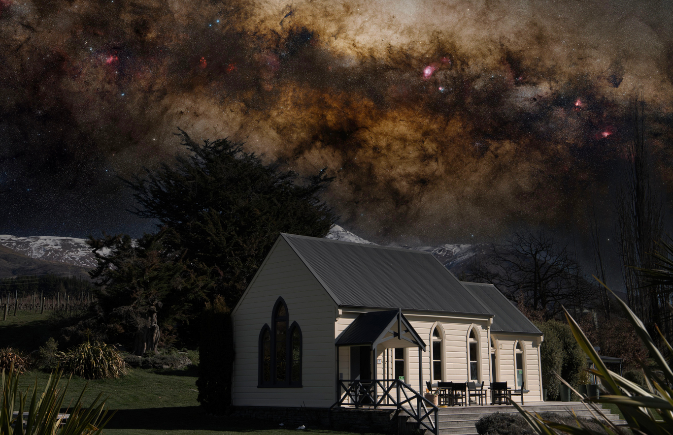 Kawarau Gibbston Dark Sky Park The Church Cellar Door Image Courtesy Brian Boyle