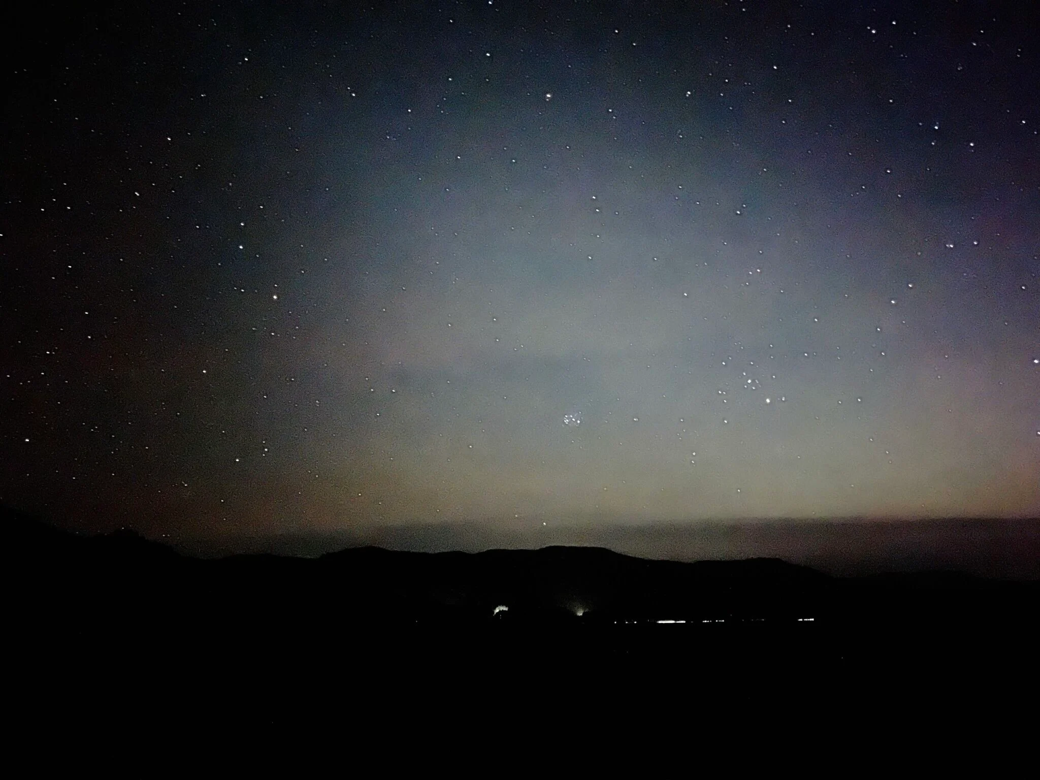 Oxford Forest Conservation Area Matariki Rising Image Courtesy darksky.org