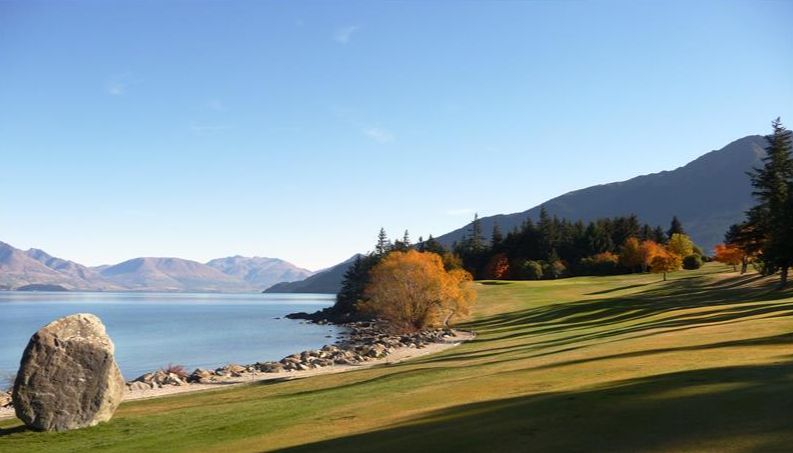 Queenstown Golf Club 5th Fairway Image courtesy Queenstown Golf Club